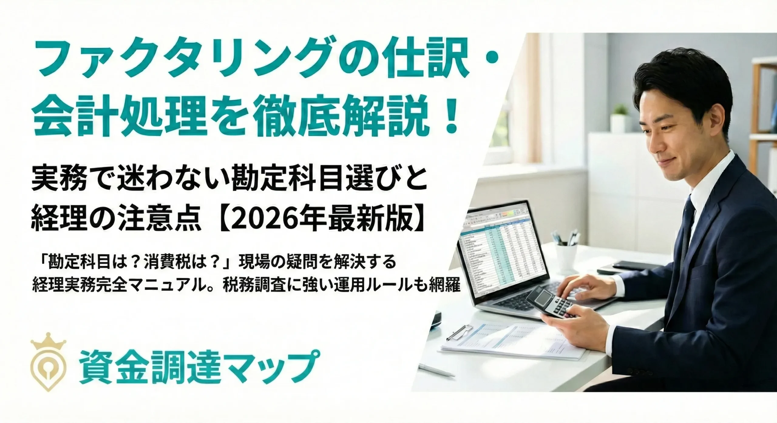 ファクタリングの仕訳・会計処理を徹底解説！実務で迷わない勘定科目選びと経理の注意点