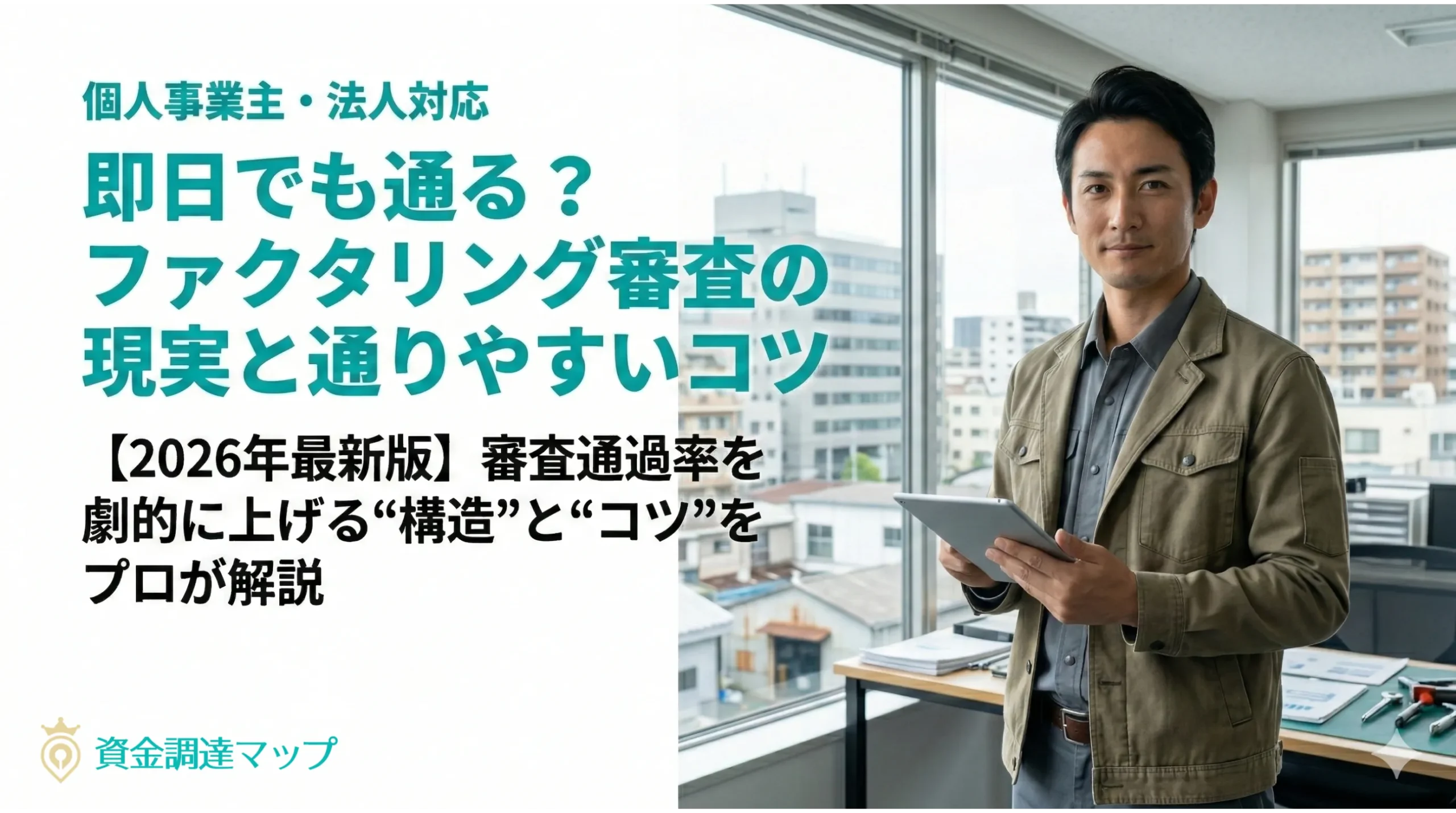 即日でも通る?ファクタリング審査の現実と通りやすいコツ|個人事業主・法人対応【2026】