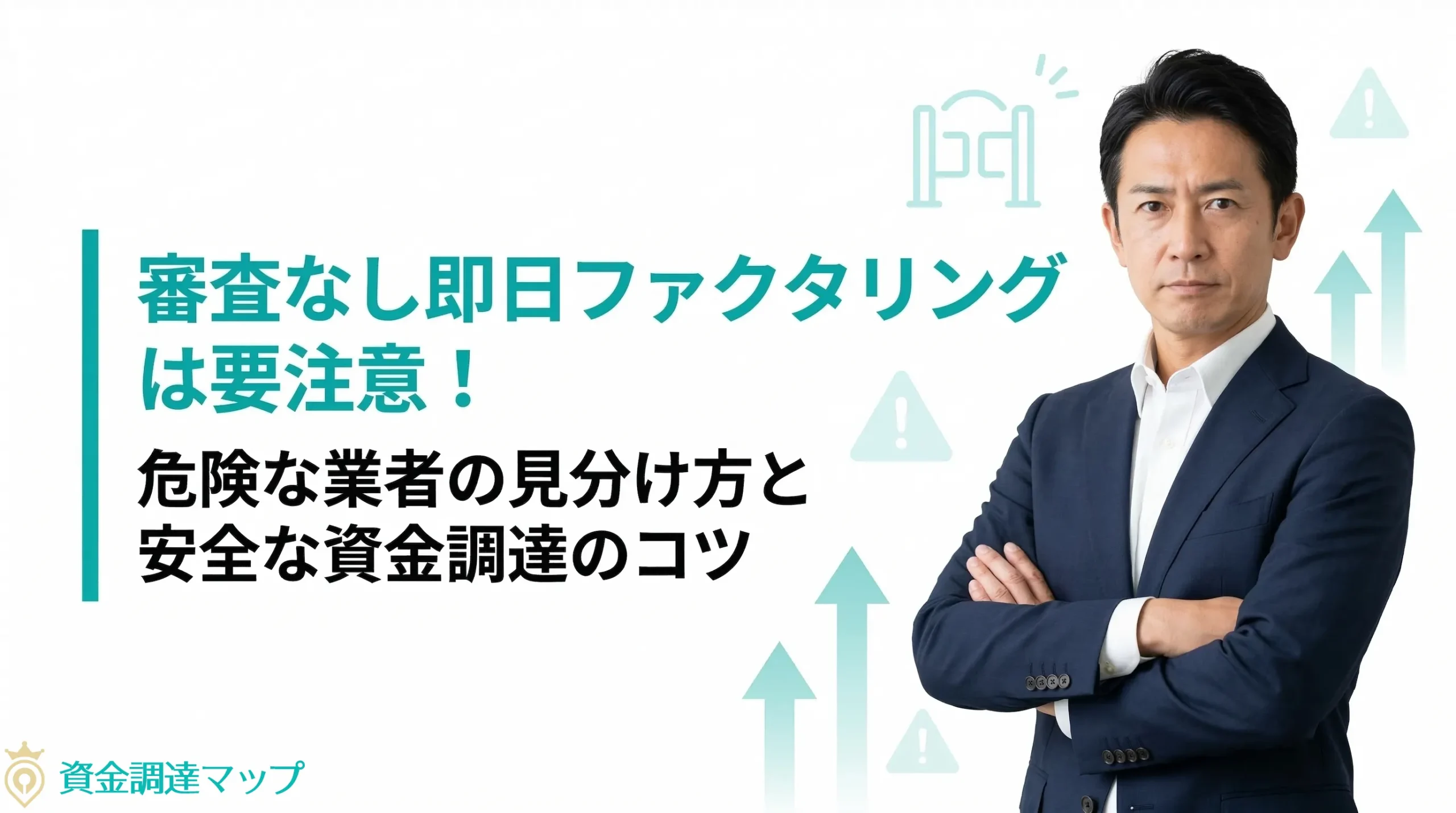 審査なし即日ファクタリングは要注意!危険な業者の見分け方と安全な資金調達のコツ